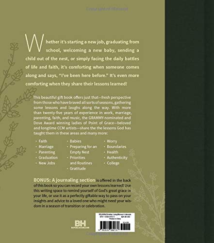 How You Live: Lessons Learned from Point of Grace