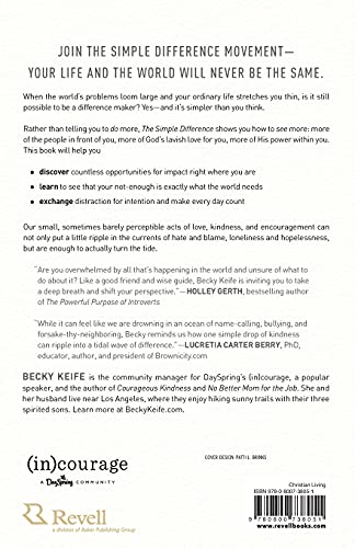 The Simple Difference: How Every Small Kindness Makes a Big Impact