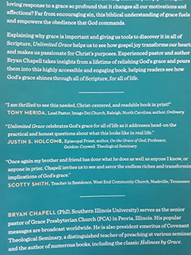 Unlimited Grace: The Heart Chemistry That Frees from Sin and Fuels the Christian Life